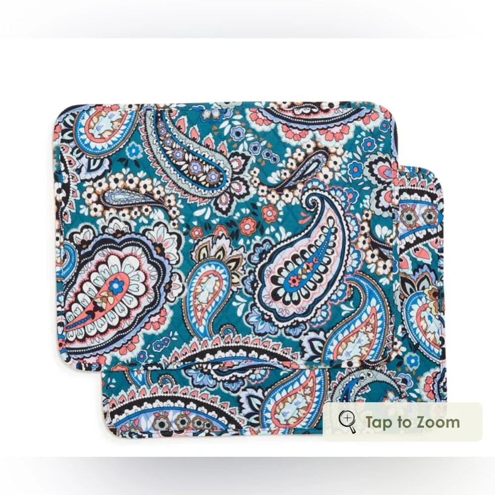 Vera Bradley Placemats in Haymarket Paisley Jewel| Set of 2